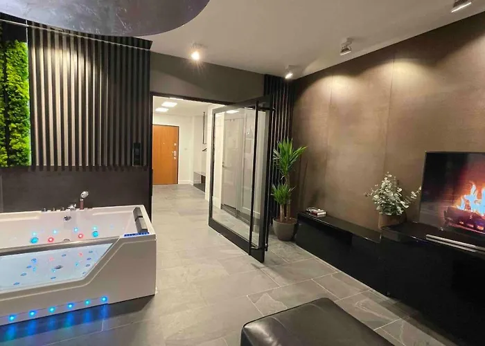 アパート Magspace Jacuzzi -z Widokiem Na Rzeke, Free Parking